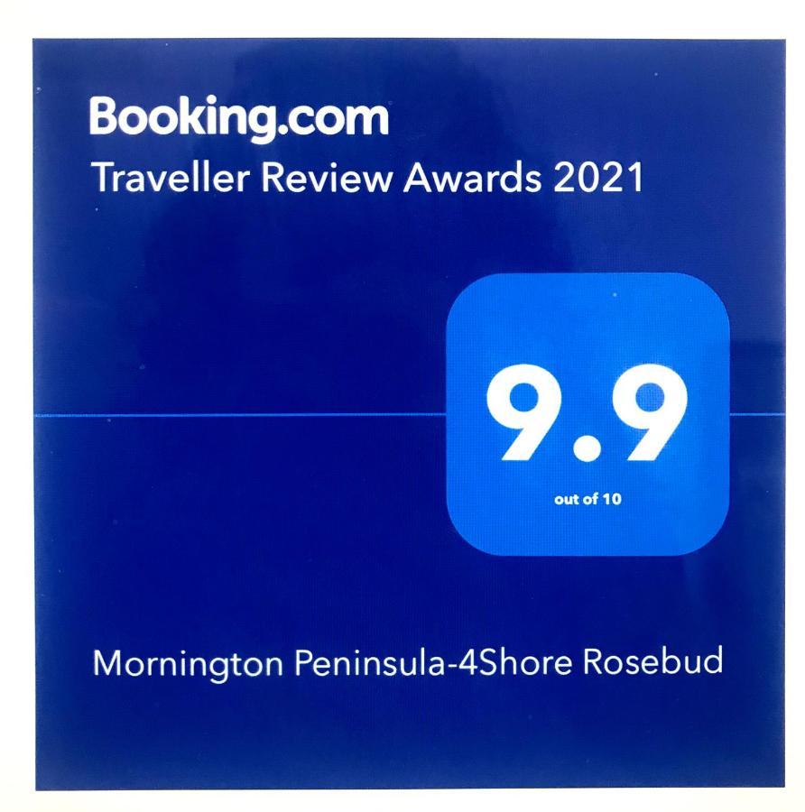 Mornington Peninsula-4Shore Rosebudヴィラ エクステリア 写真